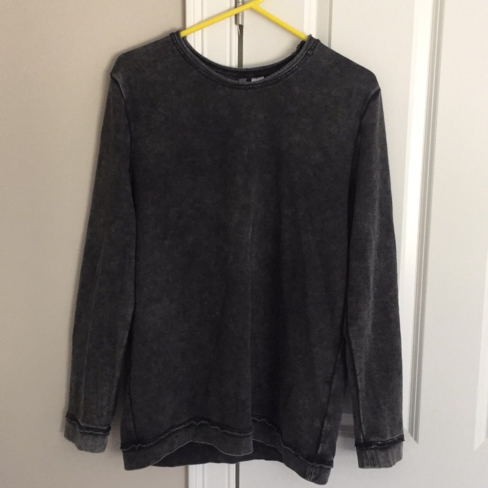 H&M Acid Washed Crewneck Sweatshirt